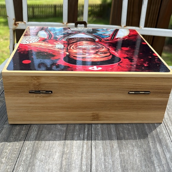 DaBaby Wooden Box 7.5”x7” - Picture 4 of 11